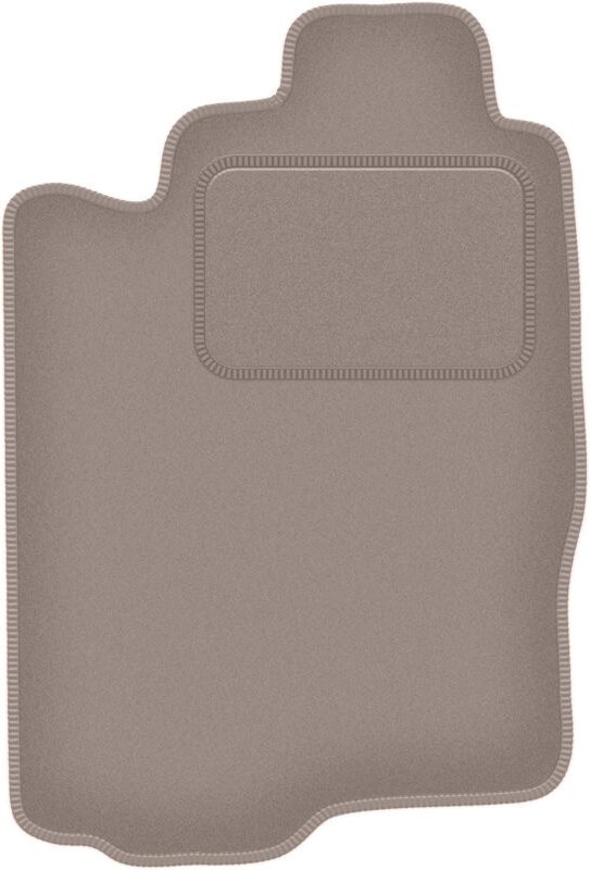 Beige Fahrermatte für: Mitsubishi Eclipse IV Coupé (2006-)