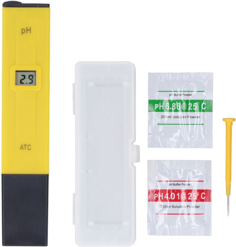 PH-Teststift, korrosionsbeständige Sonde, genaue Messung, tragbarer PH-Analysator, 0,00 bis 14,00 pH