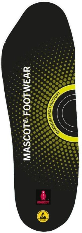 Mascot MASCOT® FOOTWEAR Einlegesohle maximale Fußwölbestütze Gr. 37 schwarz