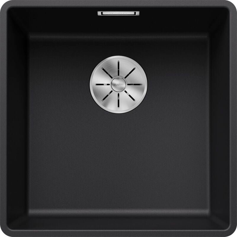 Blanco - flächenbündige Einbauspüle - Spülbecken aus Granit Serie Subline 400-F, schwarz