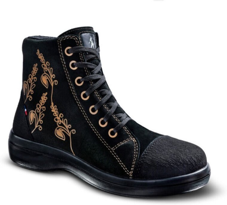 Hochsichere Damenstiefel LILY HAUT S3 SRC Schwarz 35