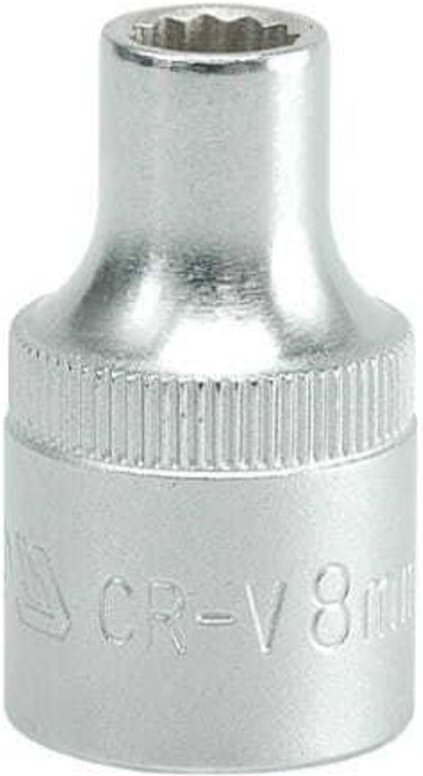 YATO 12-KANT-STECKSCHLÜSSEL 1/2"" KURZ 8mm