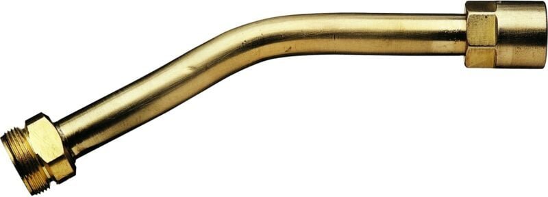 Halsrohr 100 mm gebogen - 350501 - Sievert