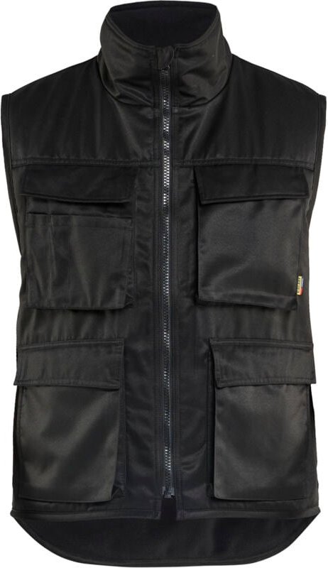 Arbeitsweste ohne Ärmel Winter 3801 Schwarz 4XL