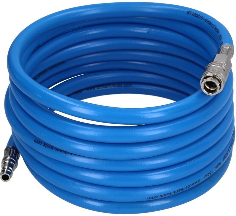Brilliant Tools - BT160010 Druckluft-Schlauch 5 m 15 bar