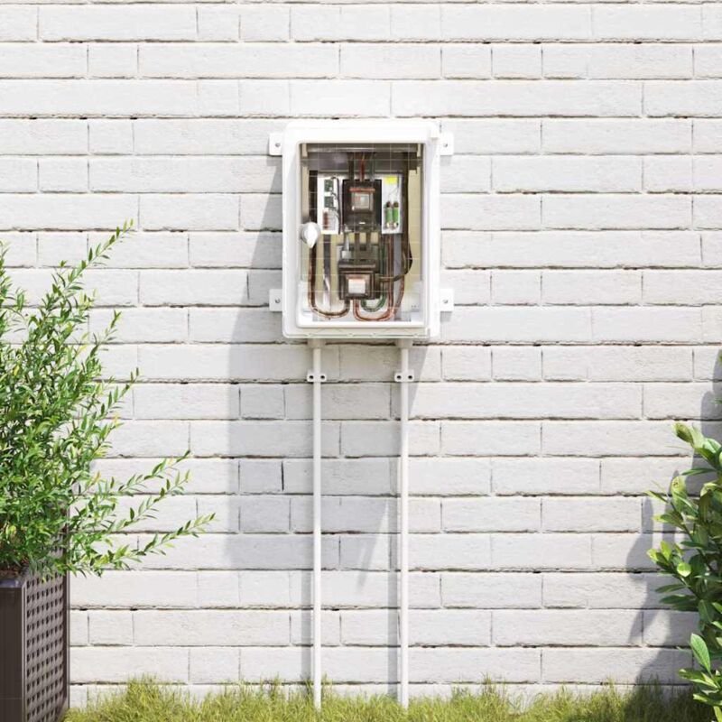 Thumbnail - Steuerschrank Grau 25 x 15 x 35 cm abs Kunststoff Vidaxl