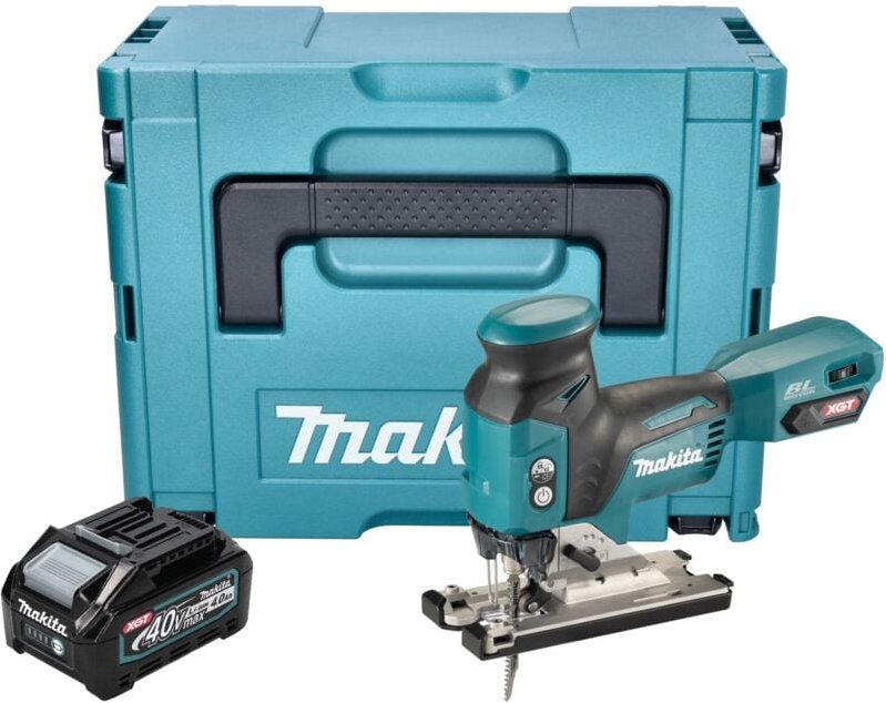 Makita JV 001 GM101 Akku Stichsäge 40 V max. 135 mm Brushless + 1x Akku 4,0 Ah + Makpac - ohne Ladegerät