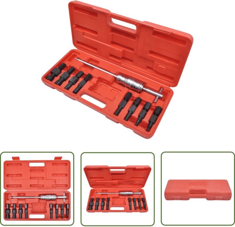 The Living Store - 9-teiliges Sacklochlager-Abziehwerkzeug - Autowerkstatt - Handwerkszeug - Abziehhilfe - Sacklochlager...