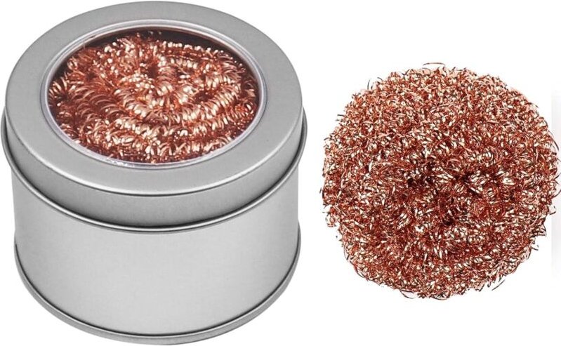 Bluedeer - Lötspitzenreiniger Set Lötspitzenreiniger Lötkolben Spitzenreiniger Weich Gewickelte Messing Spitzenreiniger-...