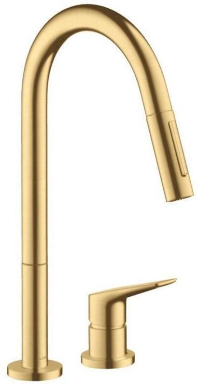 Axor Citterio m dn 15 2-Loch Einhebel-Küchenmischer 220 - Hansgrohe