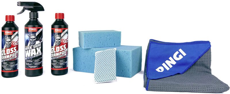 Autoreinigungsset 5-tlg Leg-Set-4 Autopflegeset 1 Set - Pingi
