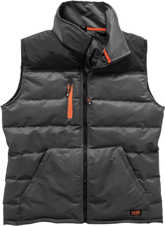 Steppweste "Worker", anthrazit Größe s