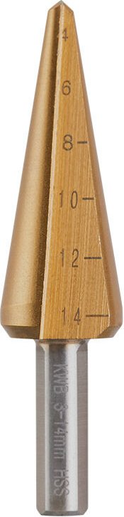 Fervi - Konischer Locher 3-225 mm mit zylindrischem Schaft a014/03-22