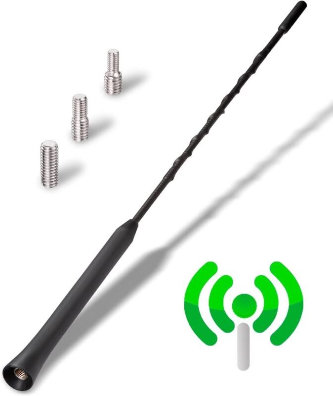 Thumbnail - Leistungsstarke Autoantenne, universelle Autoradio-Antenne für alle Automodelle, Autoradio-Antenne mit hochwertigem DAB-...