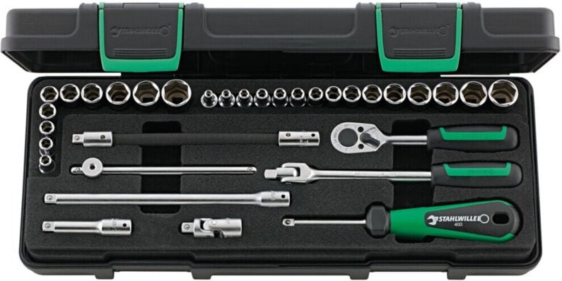 Stahlwille - 1/4' (6,3mm) Steckschlüsselsatz Nr.40MA/25/8 kn 33tlg.