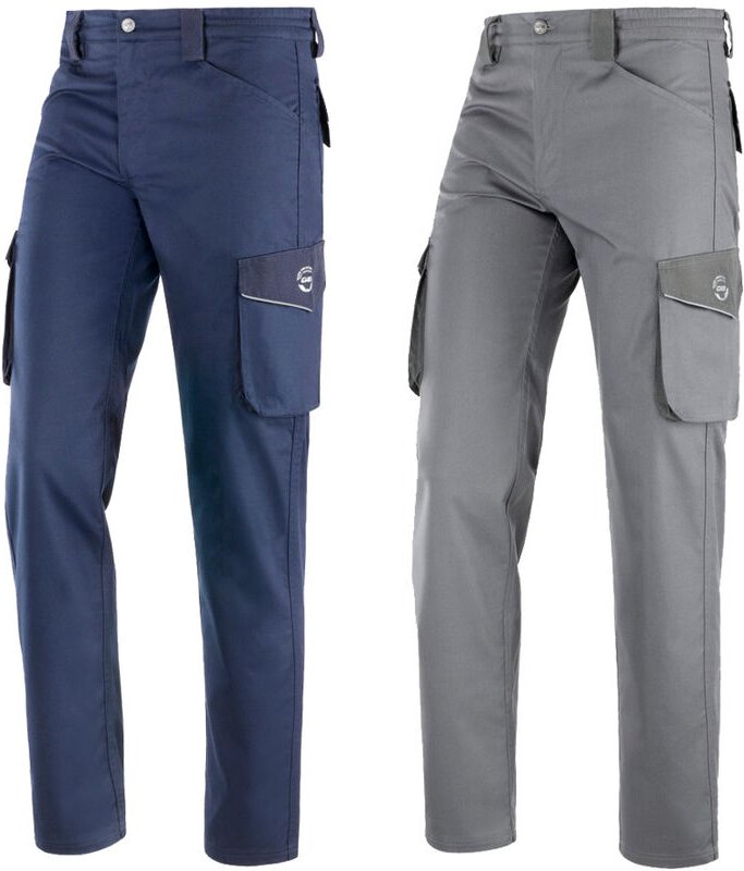 Neri Convoy Arbeitshose mit mehreren Taschen - XXL - Blau