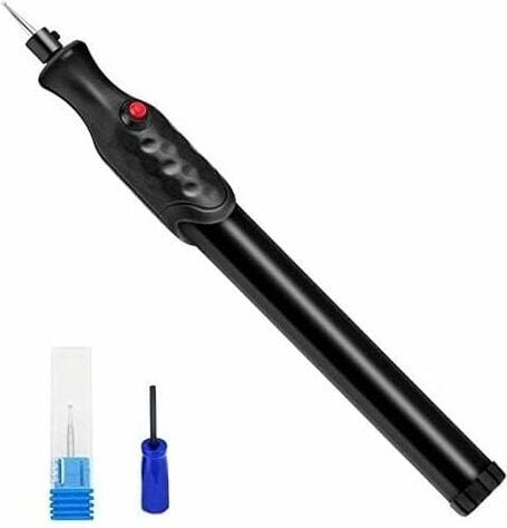 Thumbnail - Gravierstift, tragbarer elektrischer Gravierstift, Schnitzwerkzeuge mit Diamantspitze für Schmuck, Metall, Glas, Stein, ...