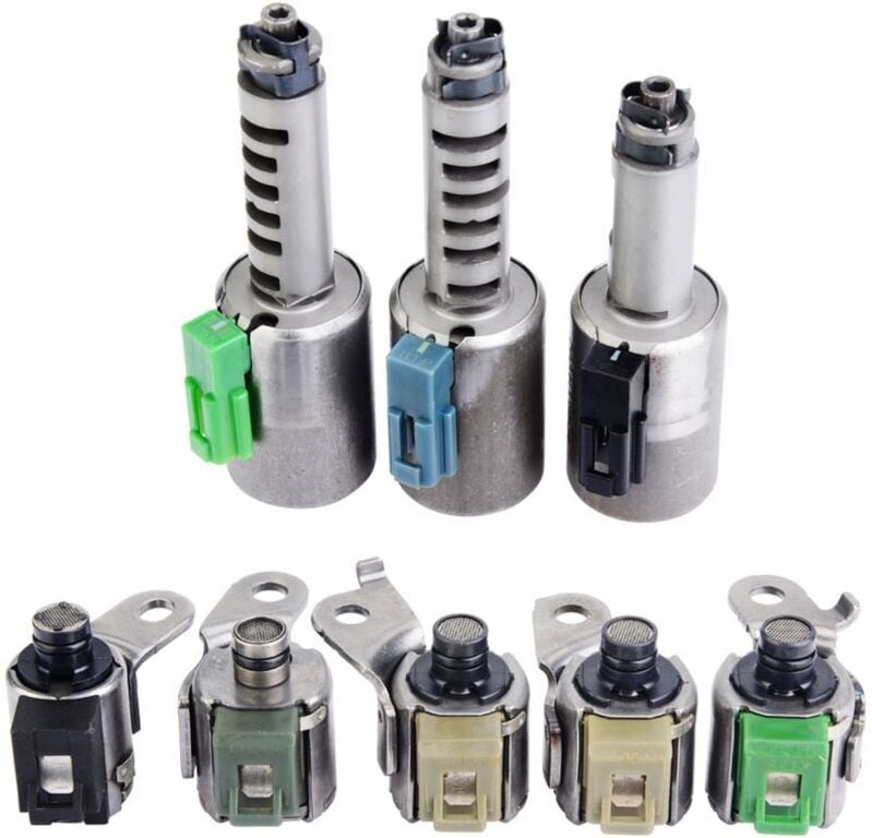 Jeffergarden - Válvula Solenoide de Control de cambio de transmisión para Chevrolet Saturn Volvo AW55-51SN AW55-50SN