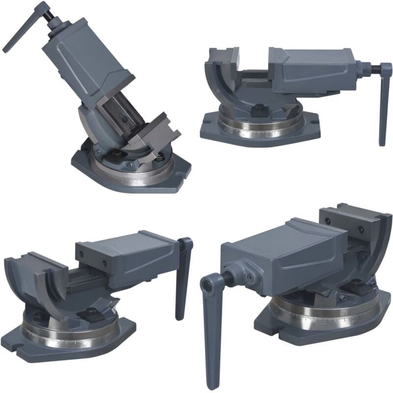 2-Achsen-Schraubstock Kippbar 100 mm - Schraubstock - Schraubstöcke - Home & Living