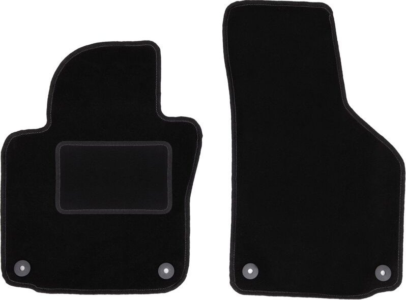 Vordere Matten schwarz für: Volkswagen Jetta V Limousine, Variant, Kombi (2005-2011)