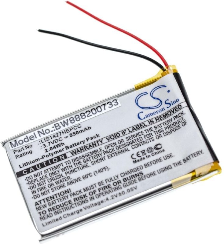 Vhbw - Akku Ersatz für Sony 1-756-920-21, 1-756-920-31 für Wireless Headset Kopfhörer (550mAh, 3,7V, Li-Polymer)