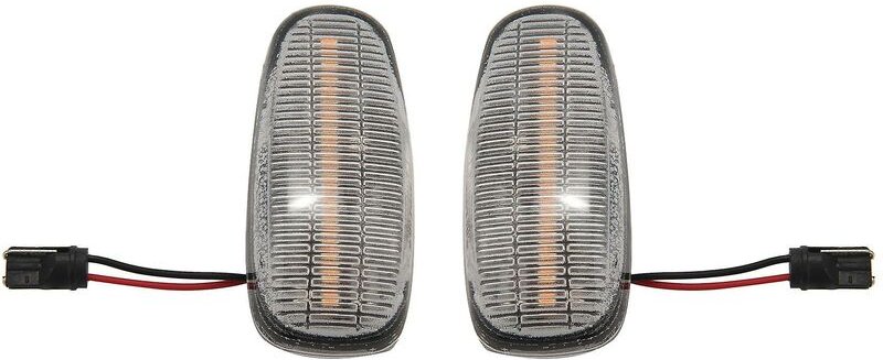 Woosien - 2 stücke Auto Led Seite Marker Blinker Licht Seite Repeater Lampe Anzeige Für W210 601/602 W638