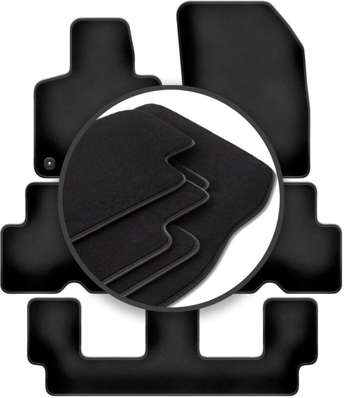 Premium-Fußmatten für: Citroen C4 Grand Spacetourer 7-Sitzer (2013-2021)