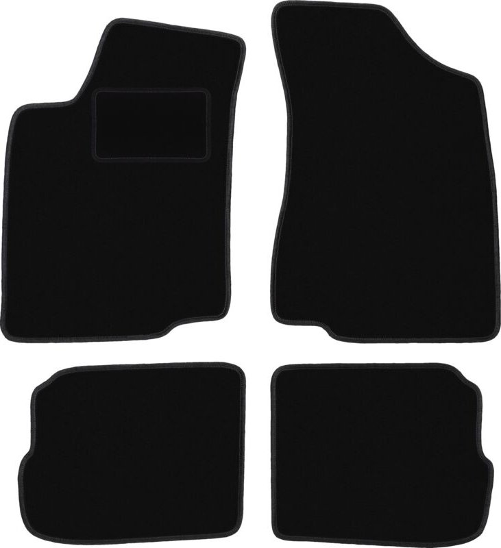 Schwarze Veloursmatten für: Volkswagen Passat B4 Kombi, Limousine (1993-1997)