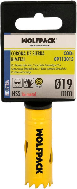 Corona De Sierra Bimetal Target ø 19 mm.