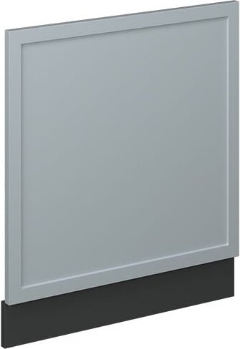 Frontblende Fame-Line, Hellblau-grau, 60 cm ohne Arbeitsplatte Vicco