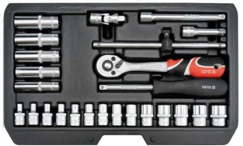 Werkzeugsatz 1/4'''' 25-teilig YT-14461 Yato