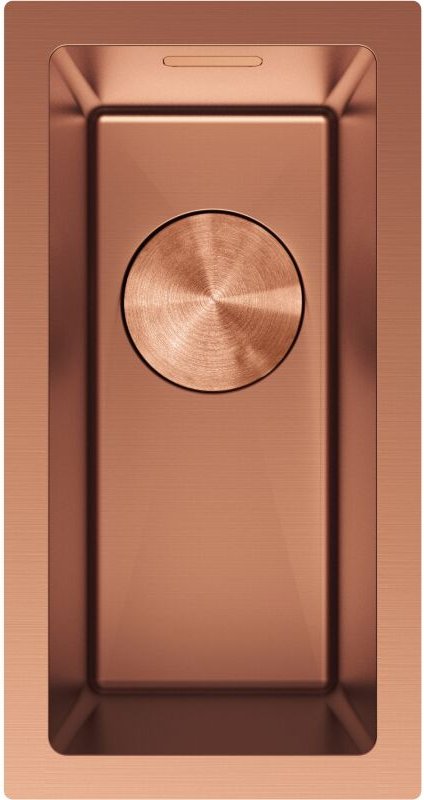 Mexen - Trixo Edelstahlspüle, 1-Becken, 230 x 440 mm, Kupfer - 6411221000-65
