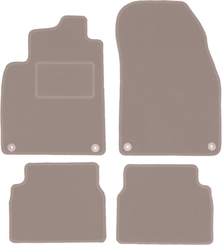 Beige Veloursmatten für: Saab 9-3 II Y3SF Kombi, Limousine (2002-2014)