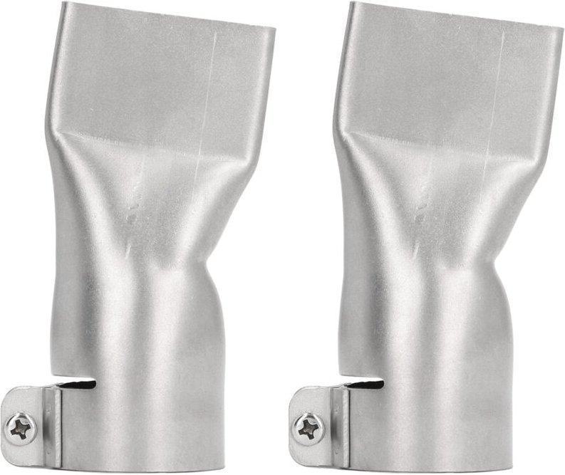 Zoternen - Hitzebeständige Pistole aus Edelstahl mit 2 Stück 40 mm flacher Weithals-Schweißdüse