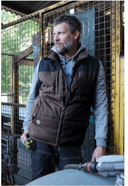 Weste Bosseur Berni - Ebenholz/Schwarz - xl - 11905-022