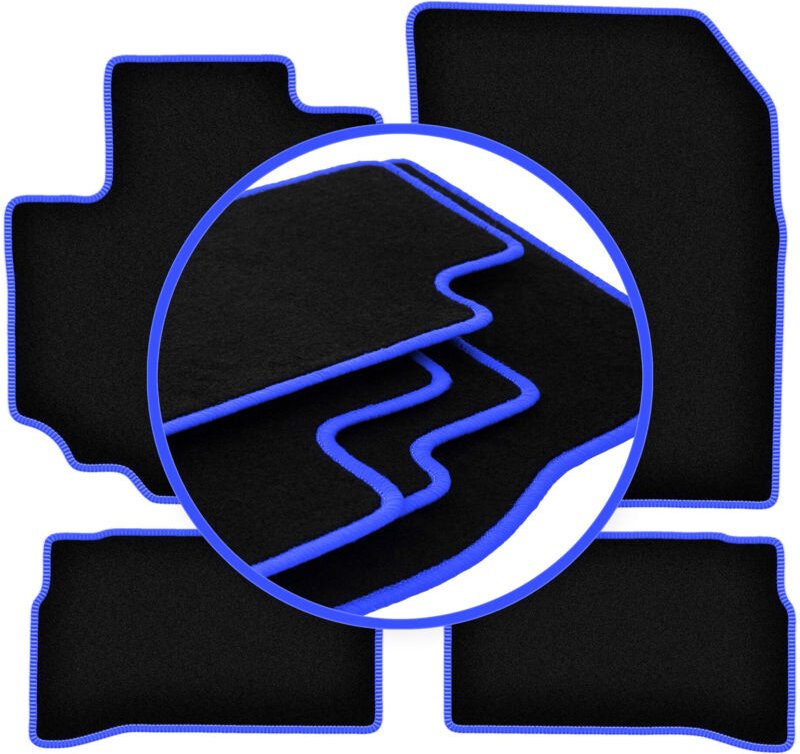 CARLUX-BLUE Autofußmatten für: Suzuki Grand Vitara III Crossover (2015-)