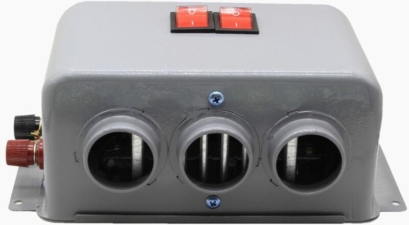 Shining House - 800 w 12 v Kompakt-Autoheizung, Autoheizung, 3 Löcher, Winter, schnelle Heizung, Heizung, Abtauen, geräu...