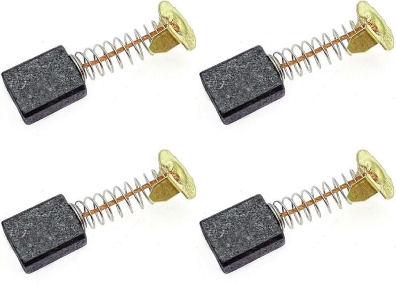 Jalleria - 4 Stück Ersatz-Kohlebürsten für Elektrowerkzeuge, 153 6,5 x 13,5 x 18 mm