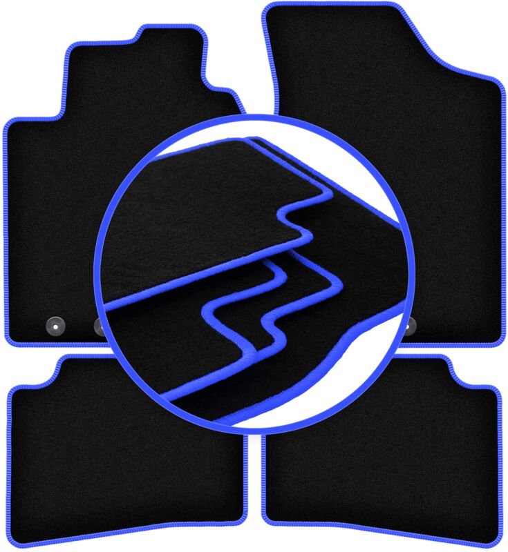 CARLUX-BLUE Autofußmatten für: Hyundai i30 I Fließheck, Kombi, CW (2007-2012)
