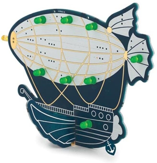 Velleman - Whadda Lötbausatz, Zeppelin, im Retro-Design