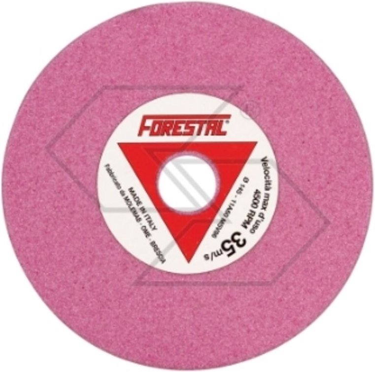 Satz 5 Scheiben feinkörnige Schleifscheiben rosa Farbe für Kettensägen-Kettenschärfer