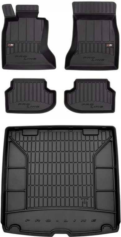 3D SET Gummimatten und Abdeckung BMW 5 F11 Kombi 2013-2017