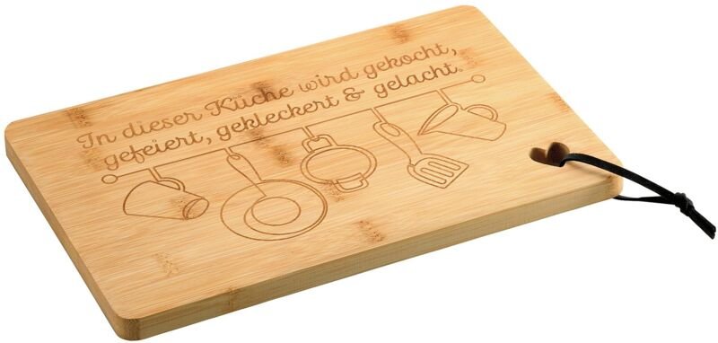 Servierbrett "In dieser Küche…'