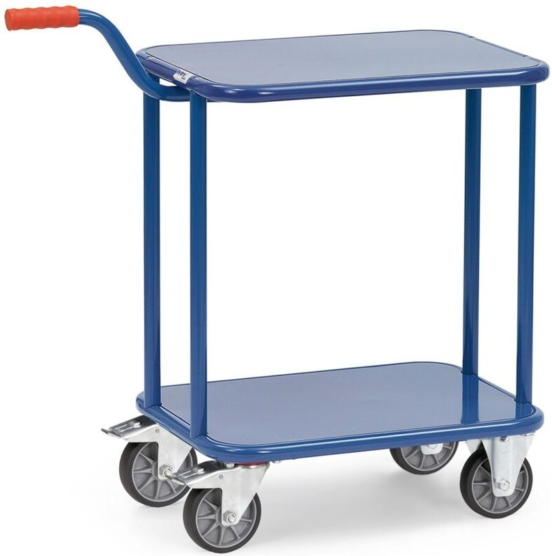 Fetra - Griffroller - Stahlblechboden, 2 Ladeflächen 600 x 450 mm