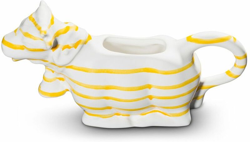 Gmundner Keramik - Gelbgeflammt, Milchkuh 0,16 Liter