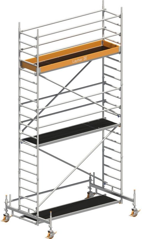 Layher Rollgerüst Uni Standard P2 6,35m AH