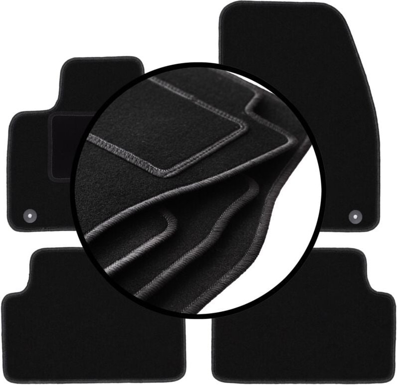 Komplettset Veloursmatten für: Volvo XC40 Crossover (2017-)