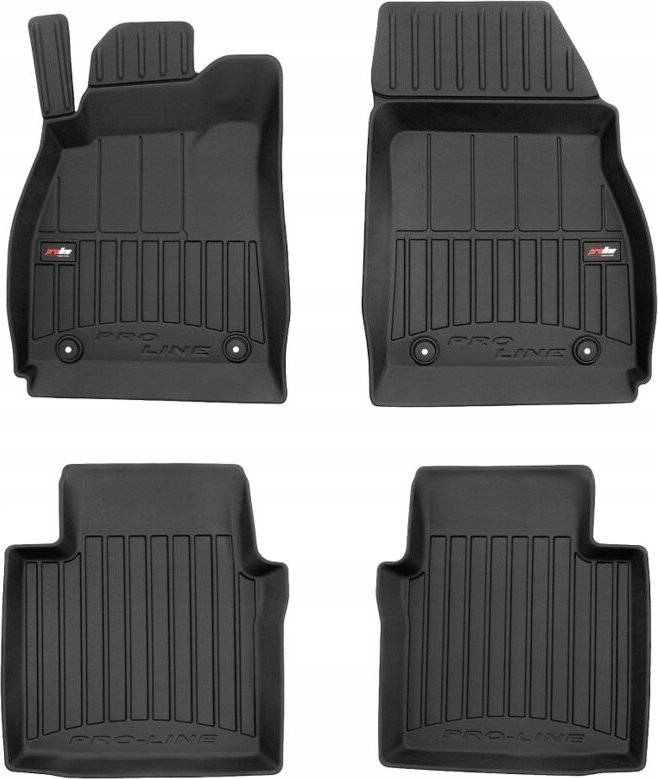 Matten, Fussmatten, Gummi-Fußmatten Saab 9-5 3 2010-2012, 3d-Mulde