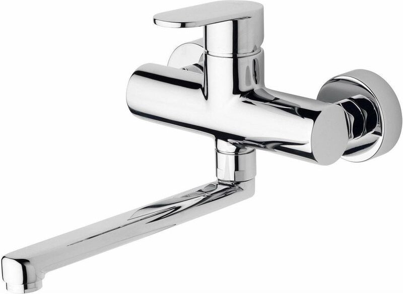 Wand-Spülbeckenmischer Paffoni Candy CA161CR Chrom