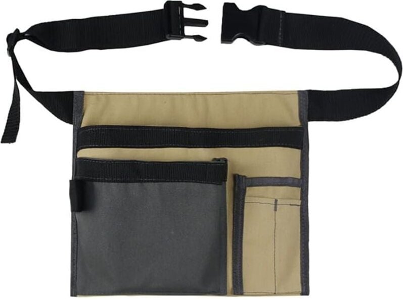 Thumbnail - Werkzeug-Gürteltasche mit 6 Taschen – Utility-Werkzeugtasche – Canvas-Werkzeugtasche für Tischler und Gärtner – langlebi...